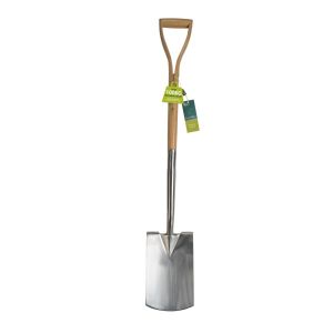 RHS endorsed stainless steel gardening spade