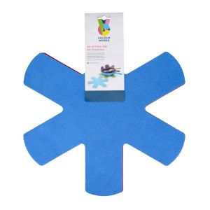 Colourworks Non-Slip Pan Protectors - Set of 4