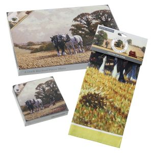Eddingtons Country Life - Placemats, Coasters & Tea Towels Set