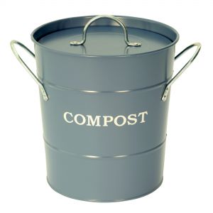 Garden Trading Dorset Blue - Metal Compost Pail