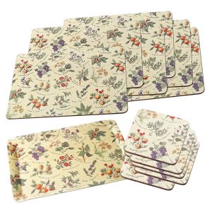 Eddingtons Inspirations - Placemats, Coasters & Scatter Tray Set