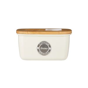 Living Butter Storage & Spatula Set - Cream