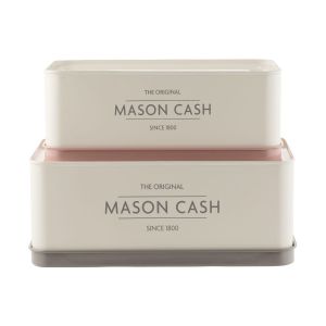 Mason Cash Innovative Kitchen Set of 2 - Rectangular Tins