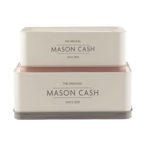 Mason Cash Innovative Kitchen Set of 2 - Rectangular Tins