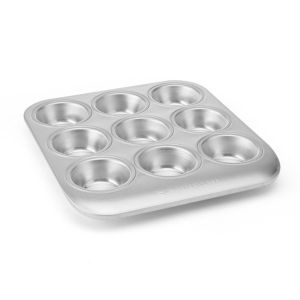 MasterClass Recycled Aluminium 9 Hole Muffin Tin