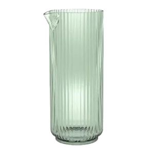 Mesa Acrylic Plastic Ribbed Drinks Pitcher - Green