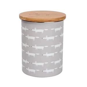 Scion Mr Fox Biscuit Storage Jar - Grey