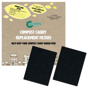 paquete de 6 Ashmore & haselbury Caddies Filtros de Repuesto compost Caddy-para MELBURY