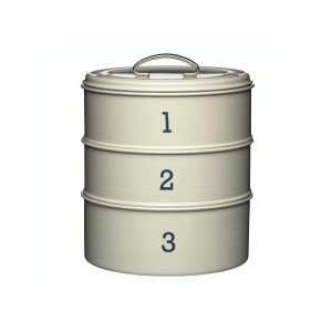 Living Nostalgia 3-Tier Cake Tin Set - Antique Cream