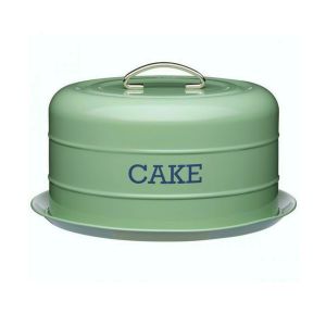 Living Nostalgia Dome Cake Tin – English Sage