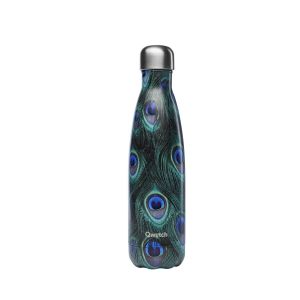 Qwetch Insulated Stainless Steel Bottle 500ml (Peacock)