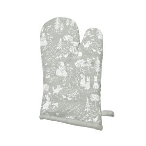 Grey and white Peter Rabbit oven glove/gauntlet 