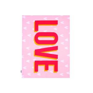 Dexam Happy Place Tea Towel - LOVE