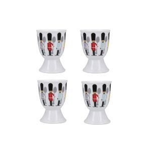 Kitchencraft Soldier Egg Cups - Set Of 4
