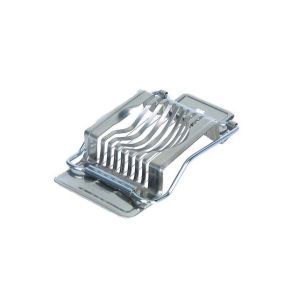 Stainless steel egg slicer kitchen hand tool.