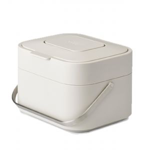 Joseph Joseph Stack 4 Food Waste Caddy - Stone - 4L