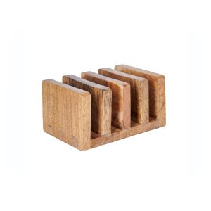 KitchenCraft Serenity Mango Wood Toast Rack