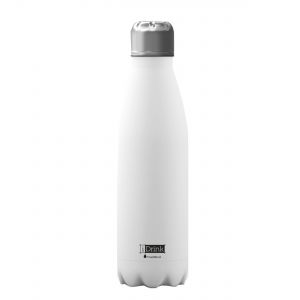 iDrink Insulated Stainless Steel Bottle – White 500ml